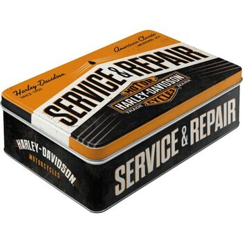 Plechová škatuľa Harley Davidson - Service & Repair