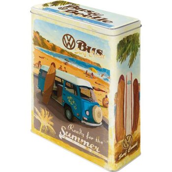 Plechová škatuľa VW Bus - Surf Coast