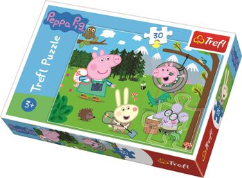 Puzzle Prasátko Peppa