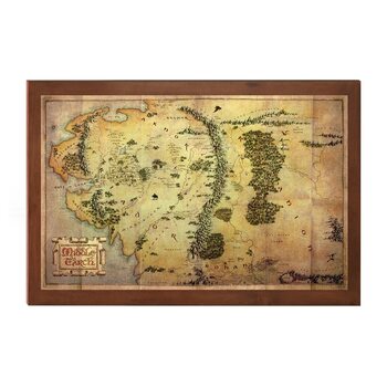 Réplique Lord of the Rings - The Map of Middle Earth