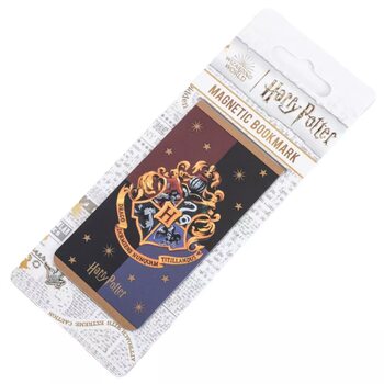 Semn de carte magnetic Harry Potter - Colourful Crest Hogwarts