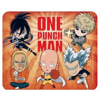 Tapis de souris One Punch Man - Saitama & Co