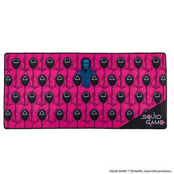 Tappetino per il mouse da videogiochi Squid Game - Front Man & Guards