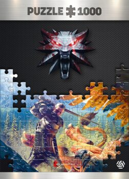 Sestavljanka The Witcher - Griffin Fight