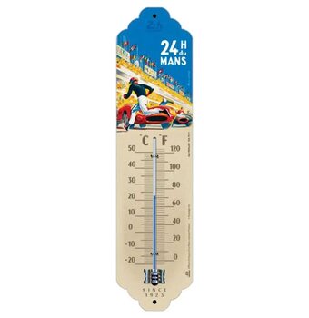 Thermomètre  24h Le Mans - Racing Poster Blue