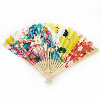 Ventilátor Hatsune Miku - Hatsune Miku & Twins Kimono