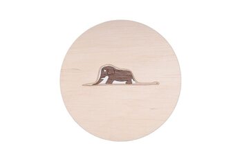 Wanddekoration aus Holz The Little Prince - A Boa Constrictor Digesting An Elephant
