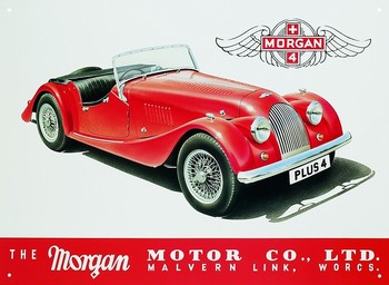 Metal sign MORGAN