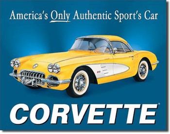 Metallskylt CHEVY 58 - vette