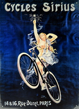 Metallskylt CYCLES SIRIUS