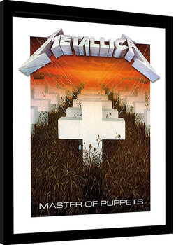 Αφίσα σε κορνίζα Metallica - Master of Puppets