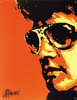 Metallskilt ELVIS TIGERMAN