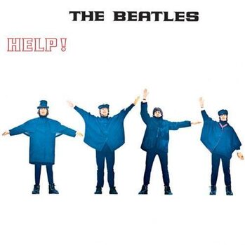 Metallskilt The Beatles - Help!