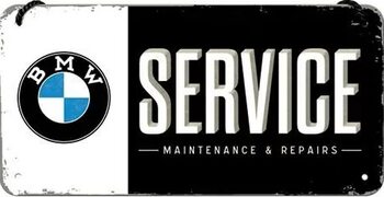 Metalowa tablica BMW - Service