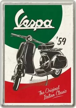 Metalowa tabliczka Vespa Italian Classic'59