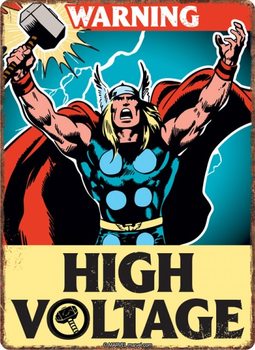 Metalskilt Marvel - Thor
