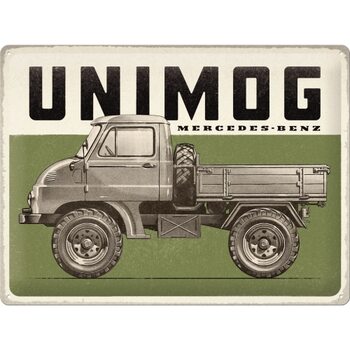 Metalskilt Mercedes-Benz - Unimog