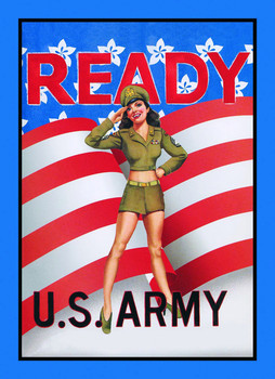 Metalskilt U.S. ARMY