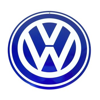 Metalskilt Volkswagen VW