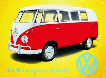 Metalskilt VW KOMBI