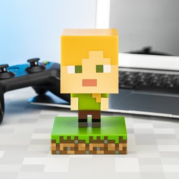 Figurină luminoasă Minecraft - Alex