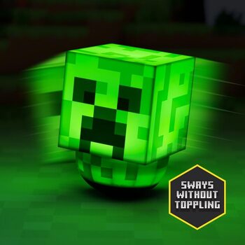 Figurita brillante Minecraft Creeper