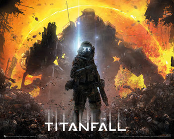 Titanfall - Militia Pilot Mini plakat
