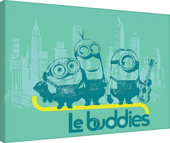 Εκτύπωση καμβά  Minions (Despicable Me - Le Buddies