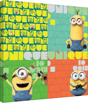Εκτύπωση καμβά  Minions (Despicable Me - Unique