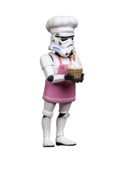 Figurka MINIX Movies 12 cm: Star Wars - Stormtrooper Cupcake