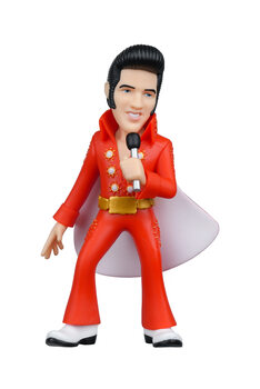 Figurka MINIX Music 12 cm: Elvis - Red
