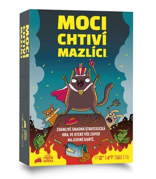 Dosková hra Mocichtiví mazlíci