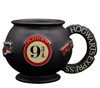 Koffie mok 3D Harry Potter - Cauldron Platform 9 3/4