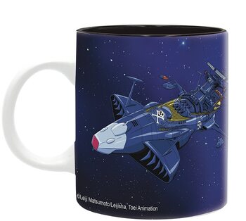 Koffie mok Albator - Harlock & Ship