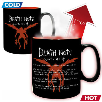 Warmteverandering Mok Death Note - L & Light