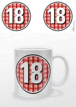 Verjaardag - 18 Certified mok