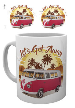 VW Camper - Lets Get Away Sunset mok