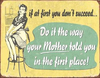 MOM - If At First Metalplanche