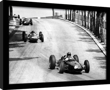 Rámovaný plakát Monaco - 12
