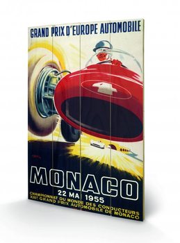 Bild auf Holz Monaco - 1958