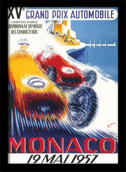 Rámovaný plakát Monaco - 6