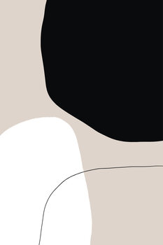 Samolepka Monochrome Shapes