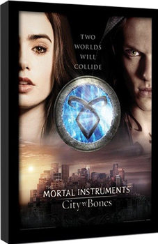 Ingelijste poster MORTAL INSTRUMENTS - two