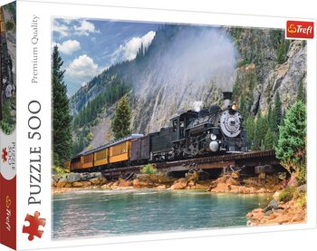 Puslespil Mountain Train