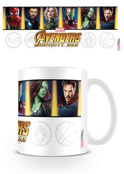 Mugg Avengers Infinity War - Characters and Emblems