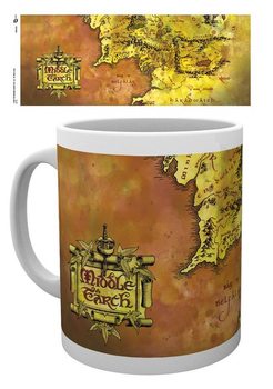 Mugg Sagan om ringen - Map