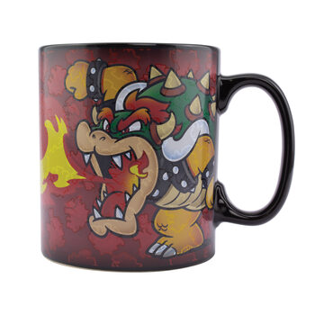 Värmekänslig mugg Super Mario - Bowser