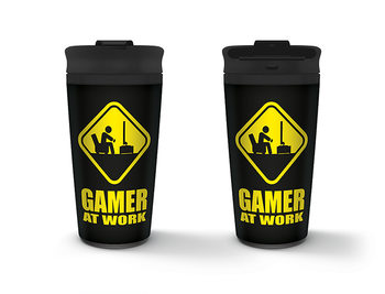 Travel mug Gamer At Work