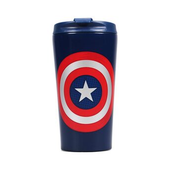 Чаша за пътуване Marvel - Captain Americs‘s Shield