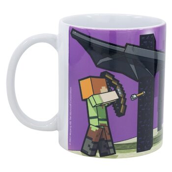Mug Minecraft - Ender Dragon Battle